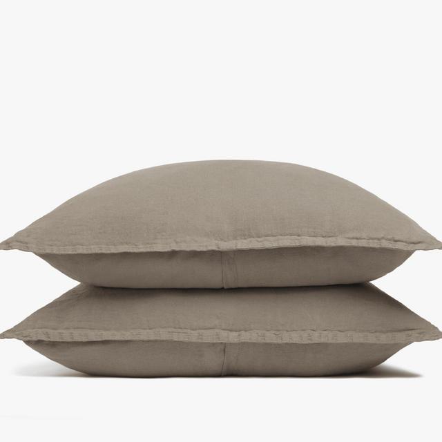 Parachute Linen Sham Set Standard | Fawn