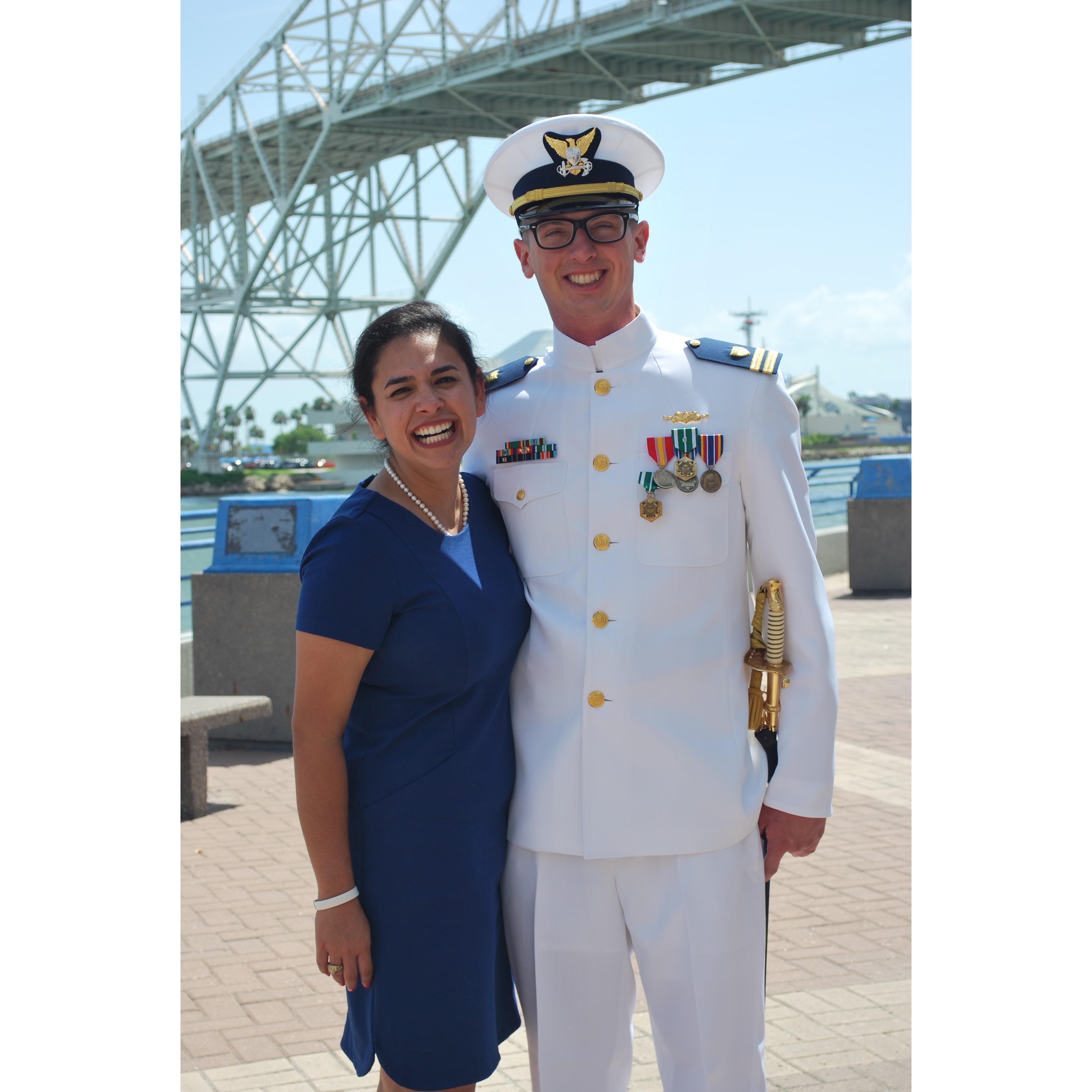 Dressed to impress at Ben's Change of Command Ceremony