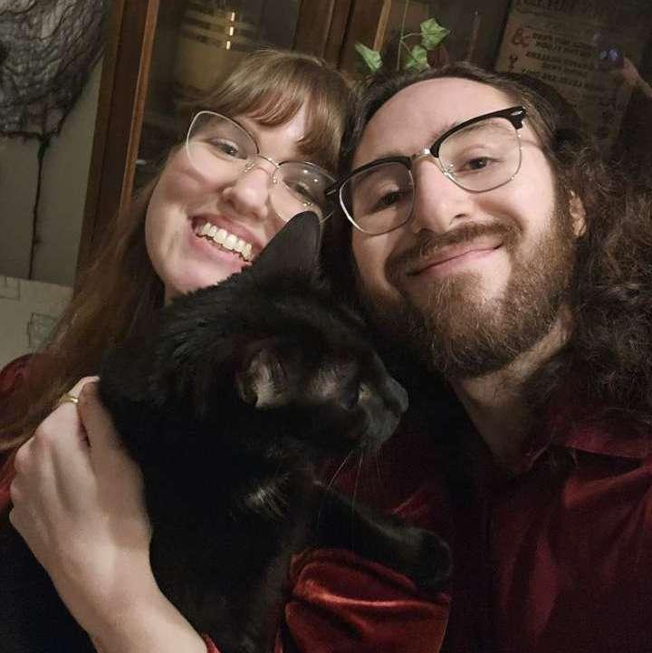 Valentine's Day 2024 (with Cash, our kitty!)