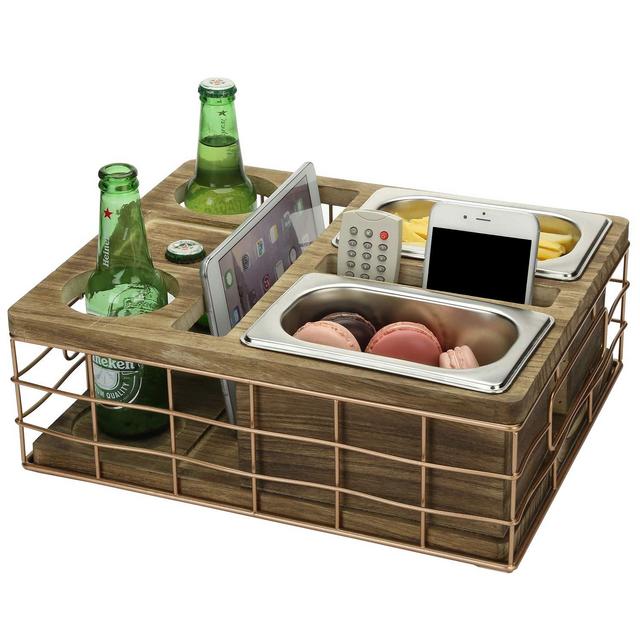 All-in-One Entertainment Snack Caddy Tray