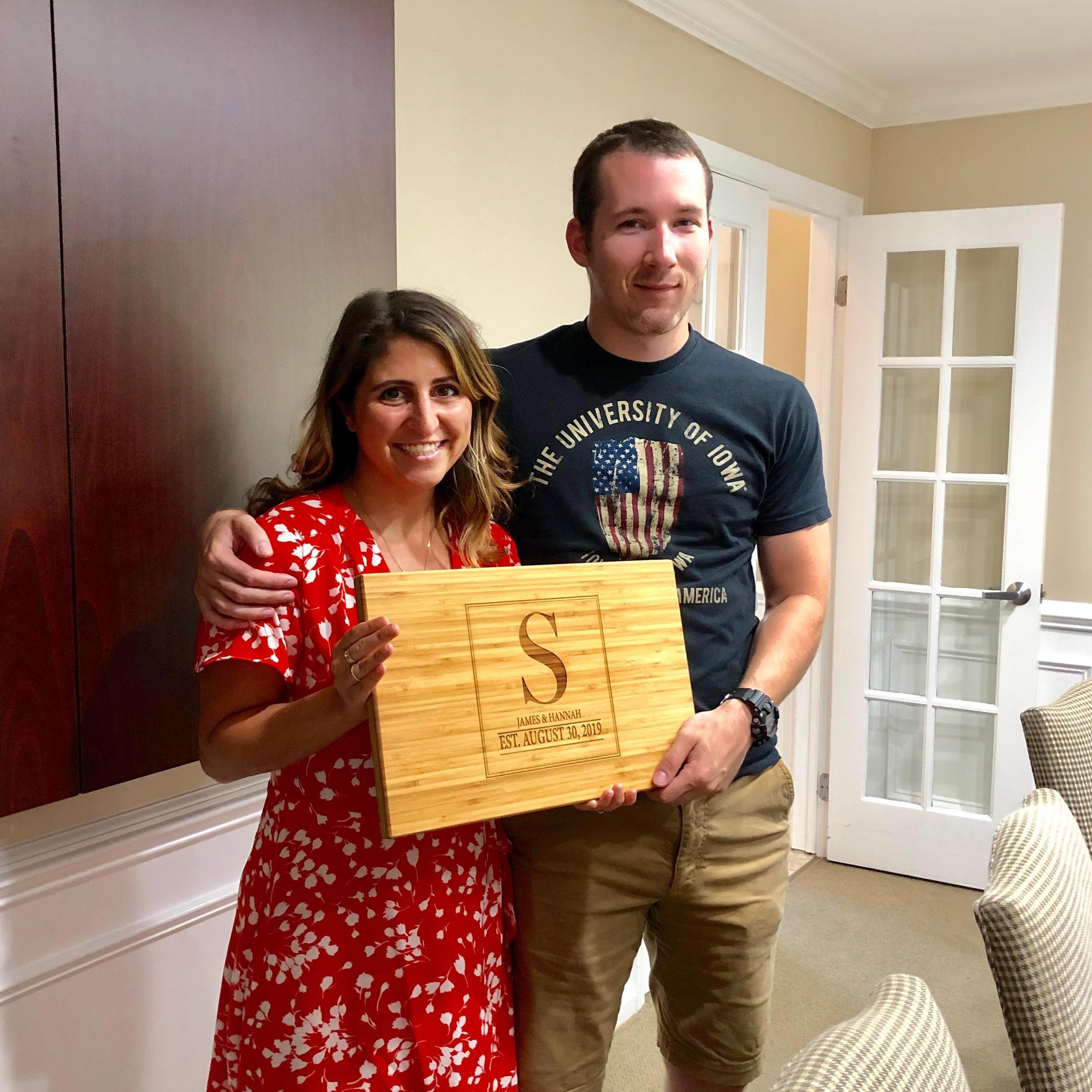 Signed the paperwork for our first house together!