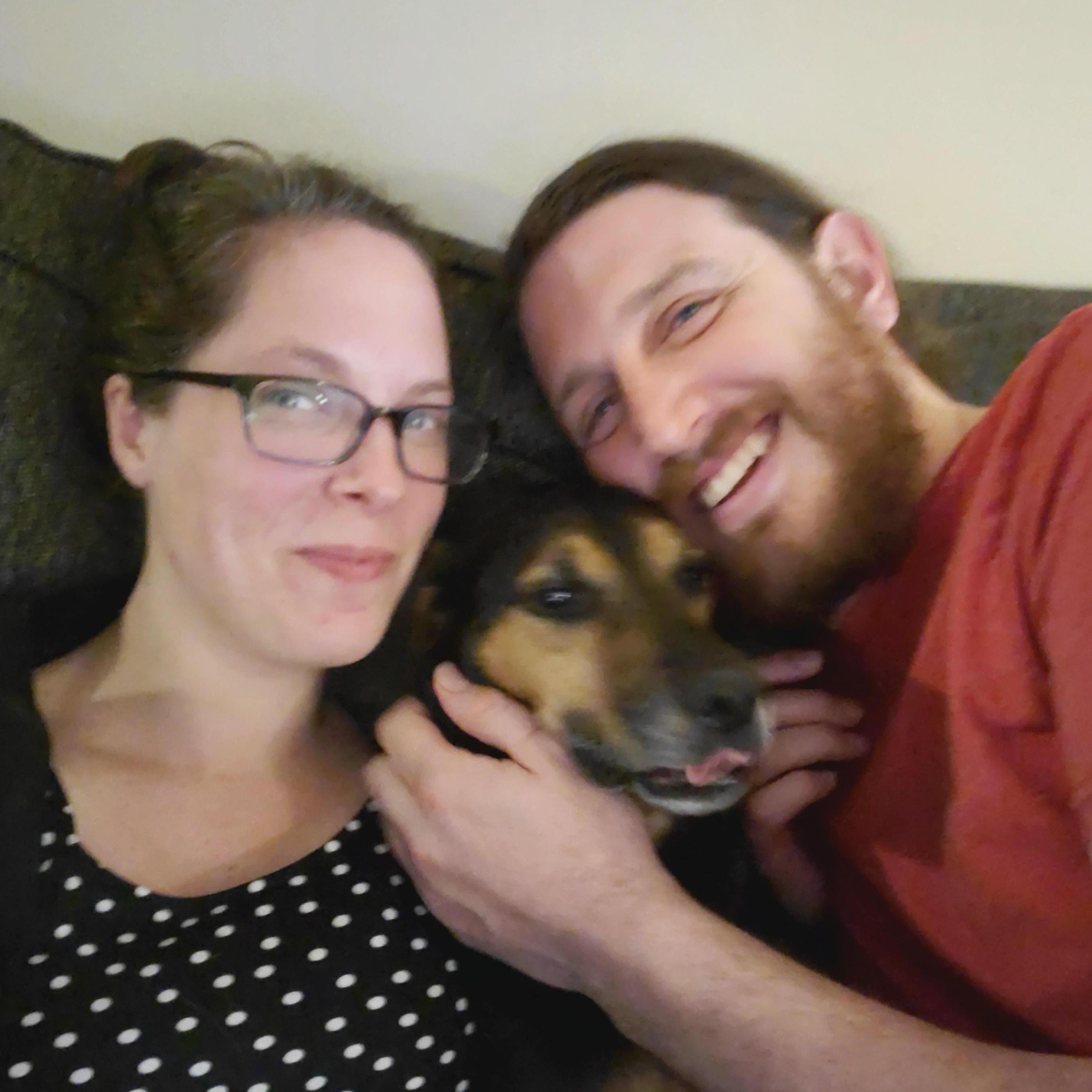 Snuggling with Ichabod