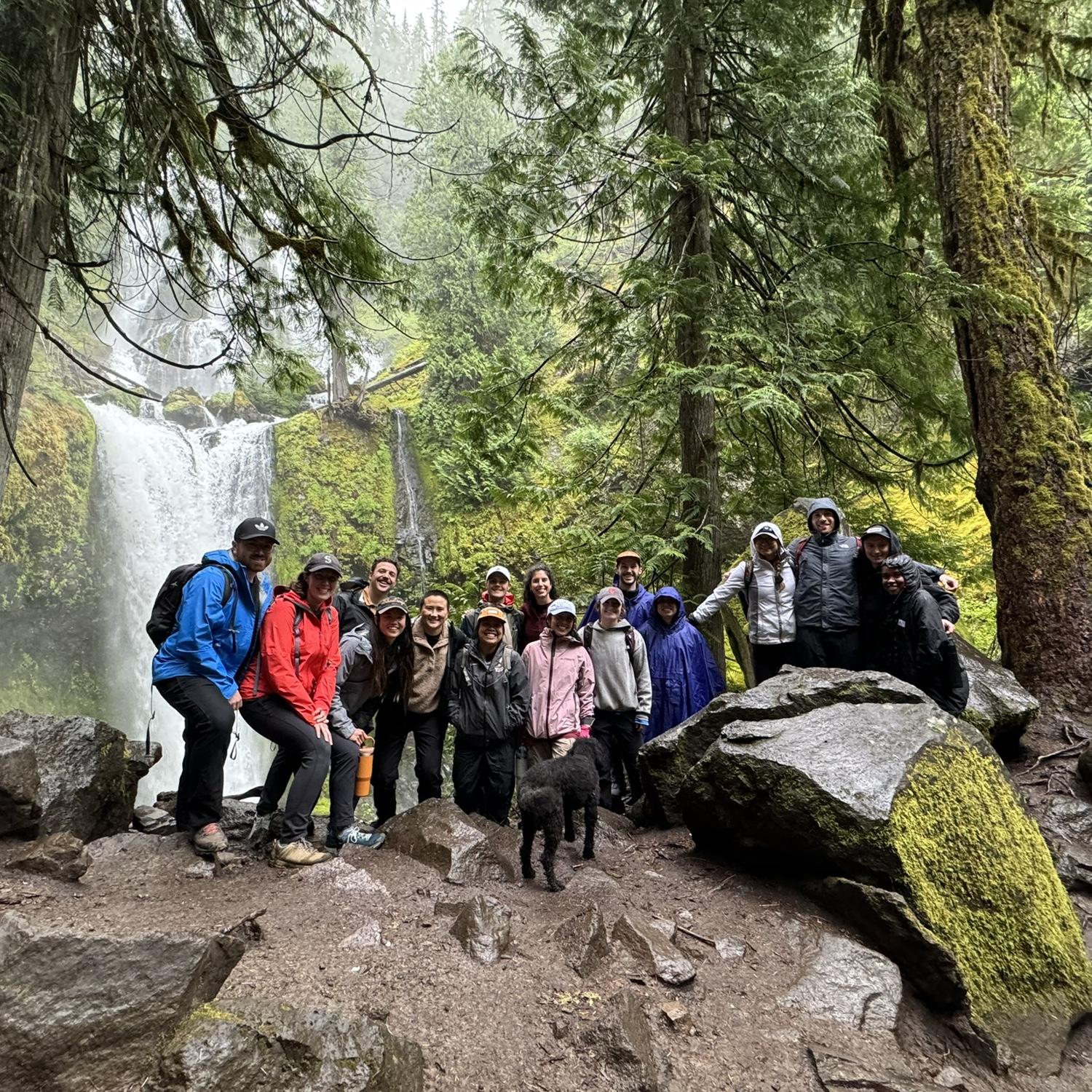 Our epic joint birthday party where it rained the entire time… in July.