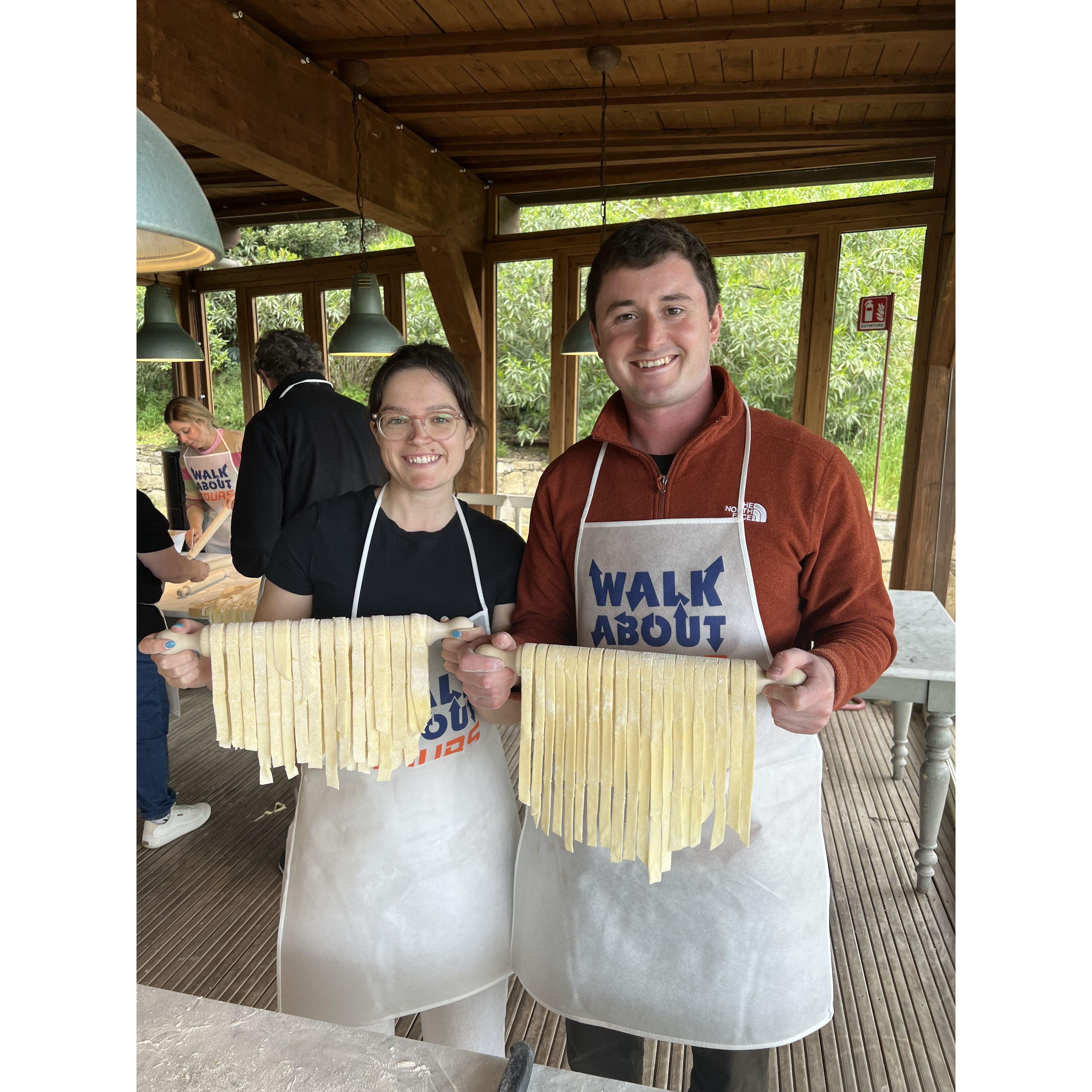 Pasta making class in Italy (2024)