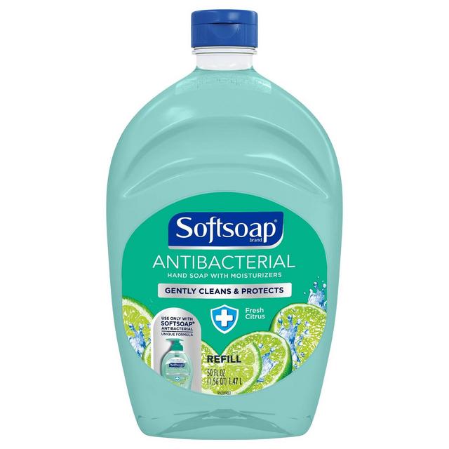 Softsoap Antibacterial Liquid Hand Soap Refill - Fresh Citrus - 50 fl oz