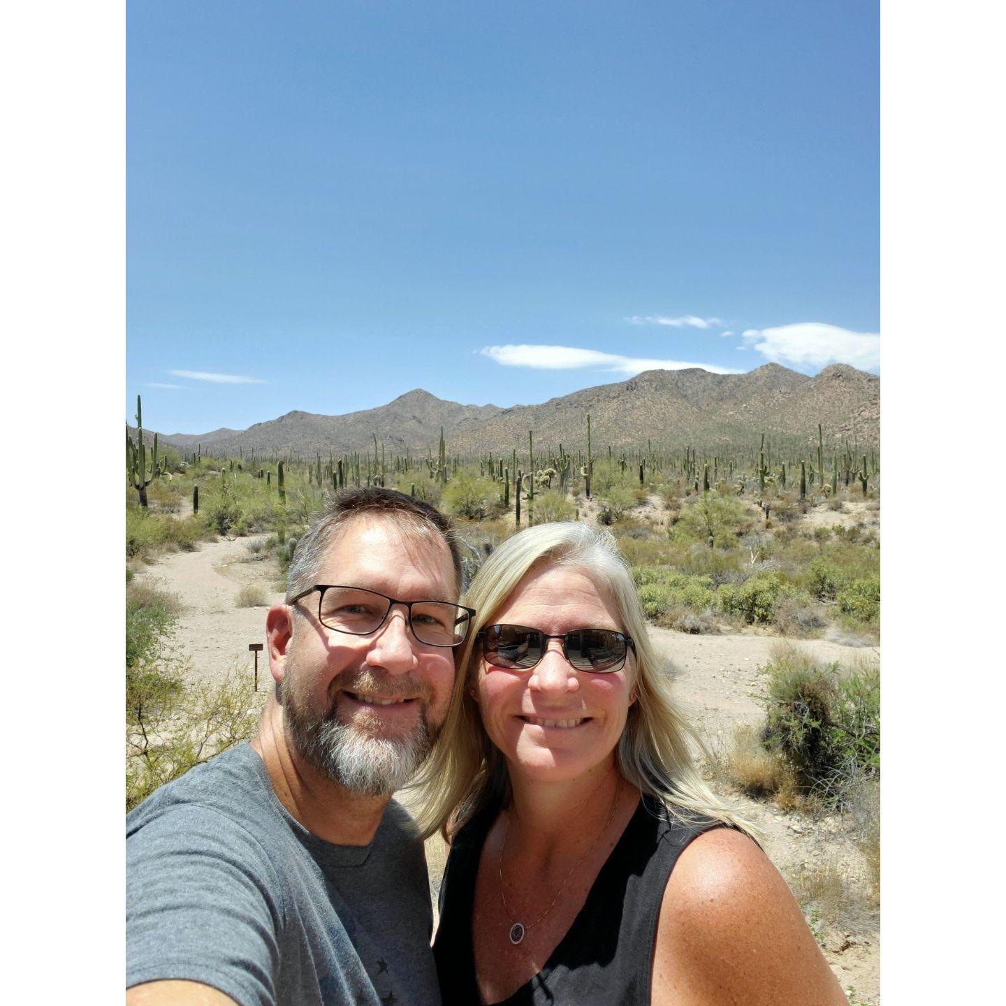 Our visit to Saguaro National Park in Arizona!