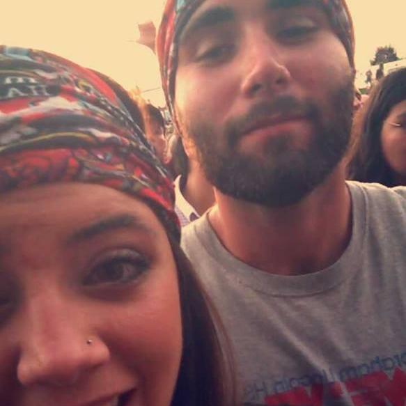We love going to rock concerts together!
