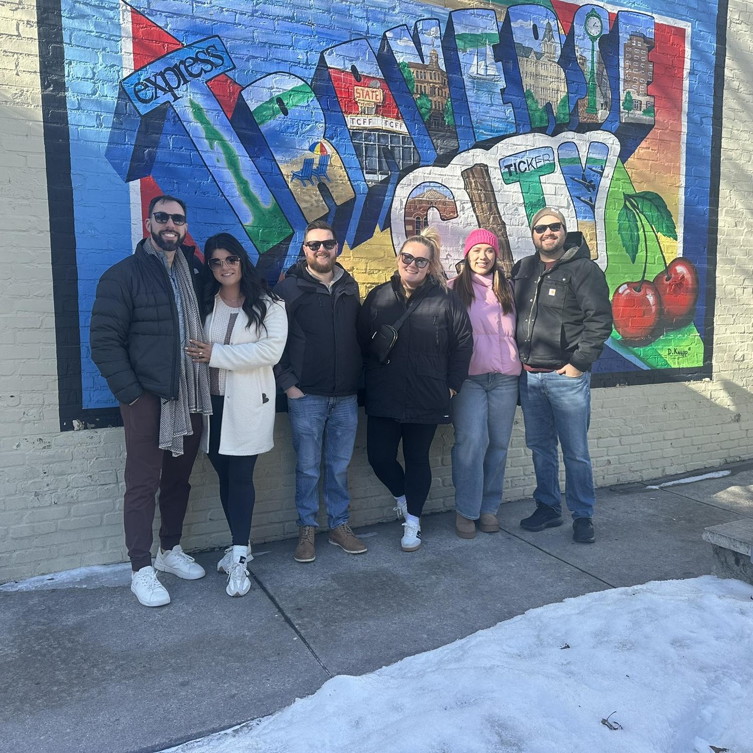 Our wonderful friends who celebrated the engagement with us! Who are also standing by our side on our big day