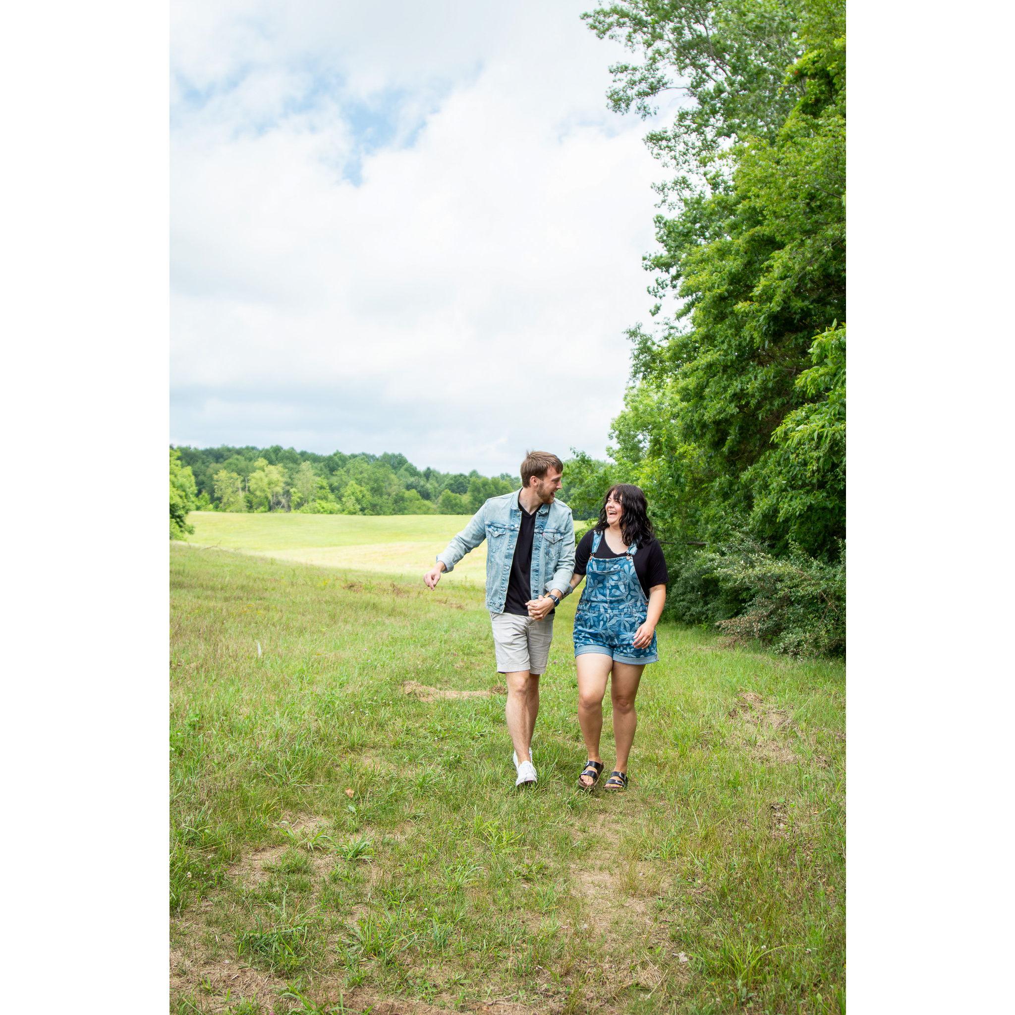 Our first photography session as a couple