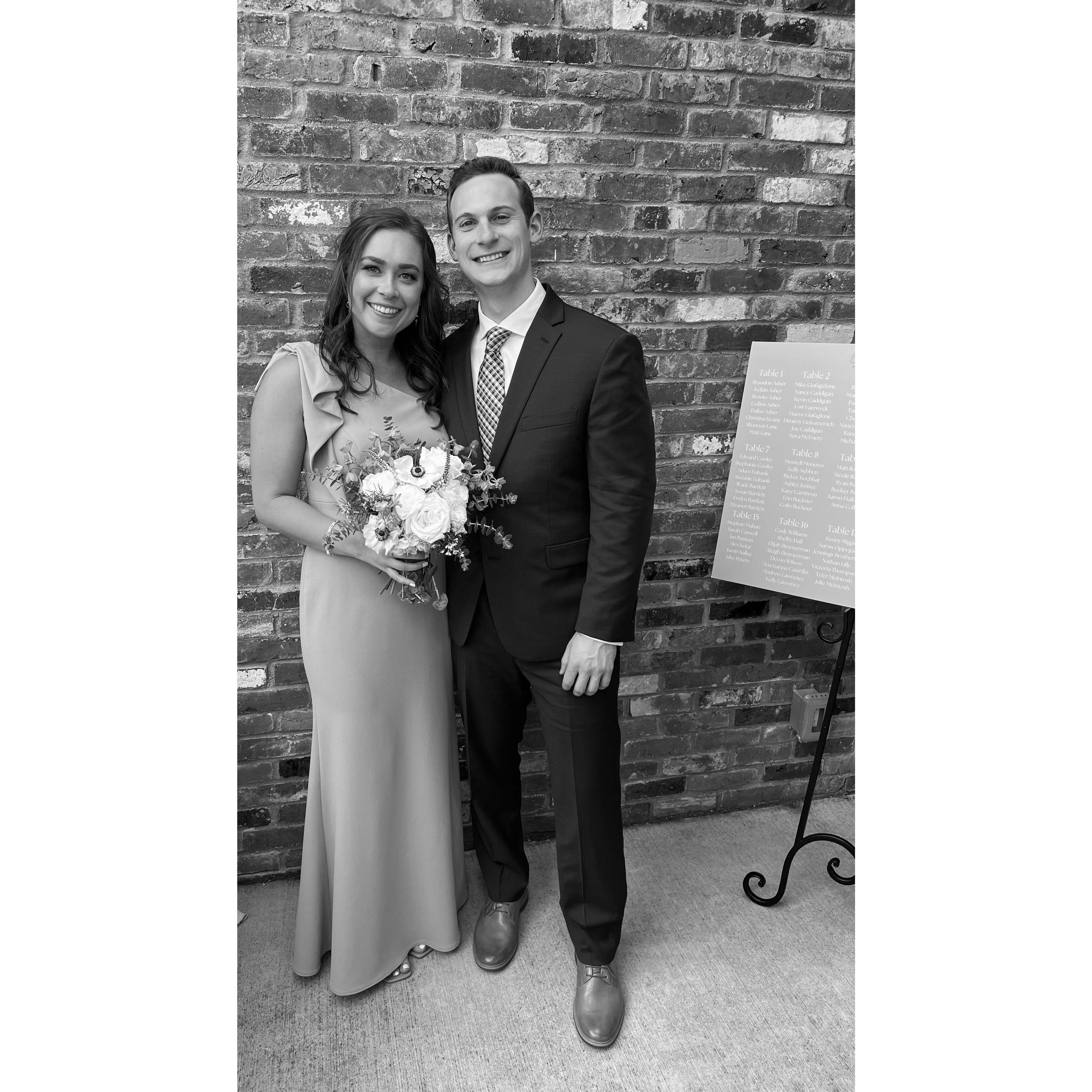 2023 - Celebrated a wedding in Lexington, Kentucky!