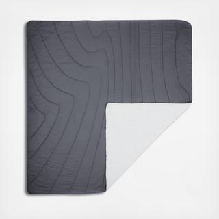 2-Person Sherpa Puffy Blanket