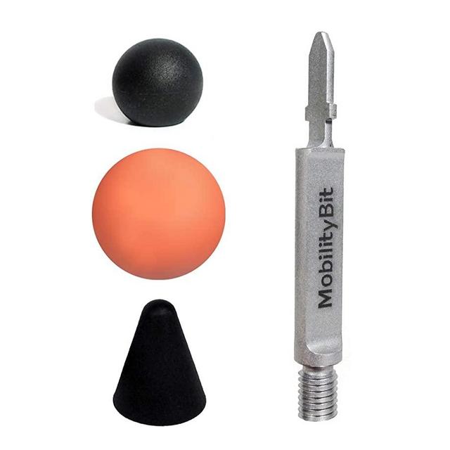 Jigsaw Massage Adapter and Bits, Plug-n-Play Percussion Massage - Starter Pack