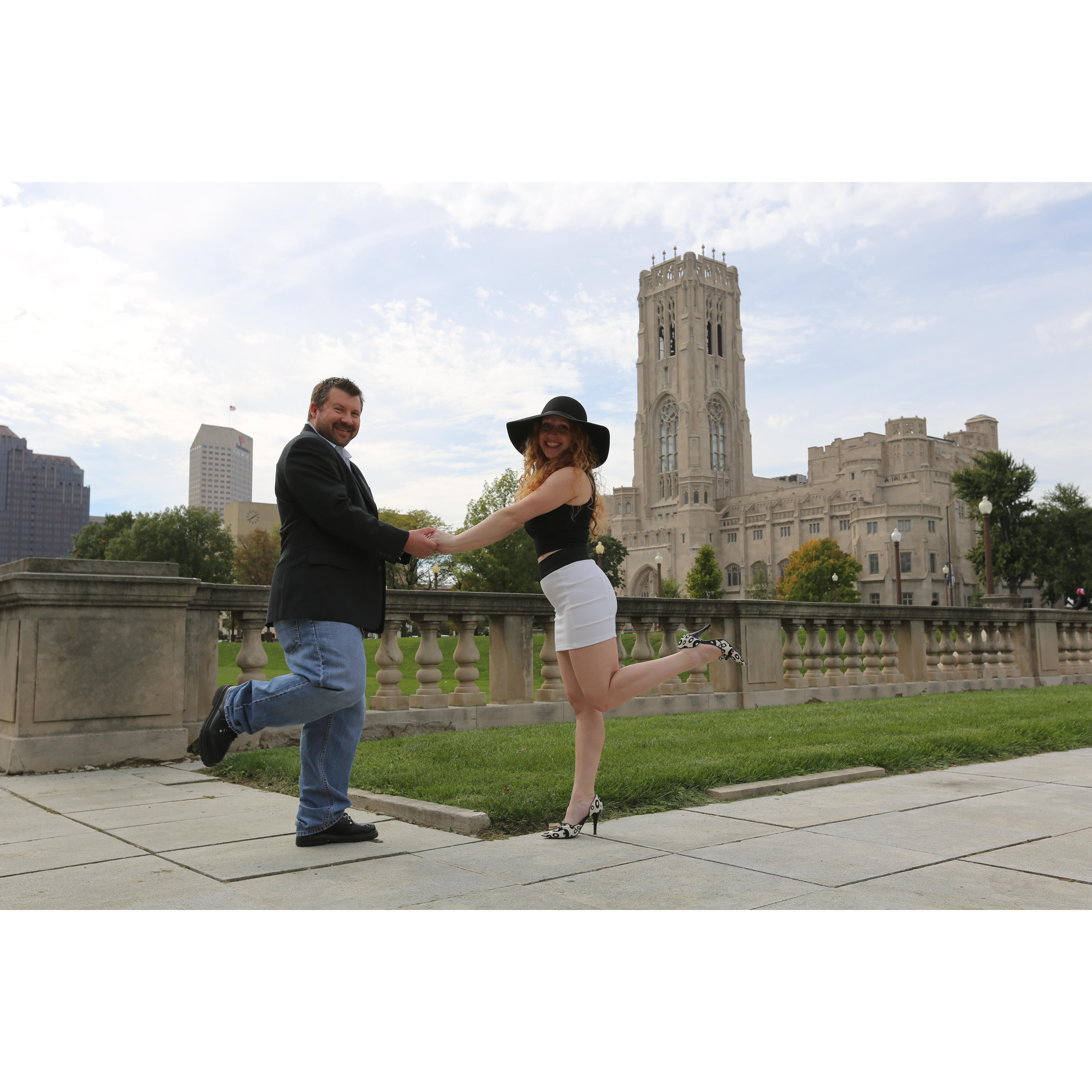 Just being silly. #thoseshoesthough