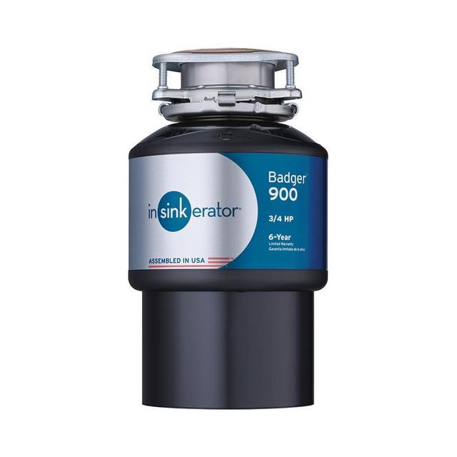 Badger 900 Lift & Latch Power Series 3/4 HP Continuous Feed Garbage Disposal