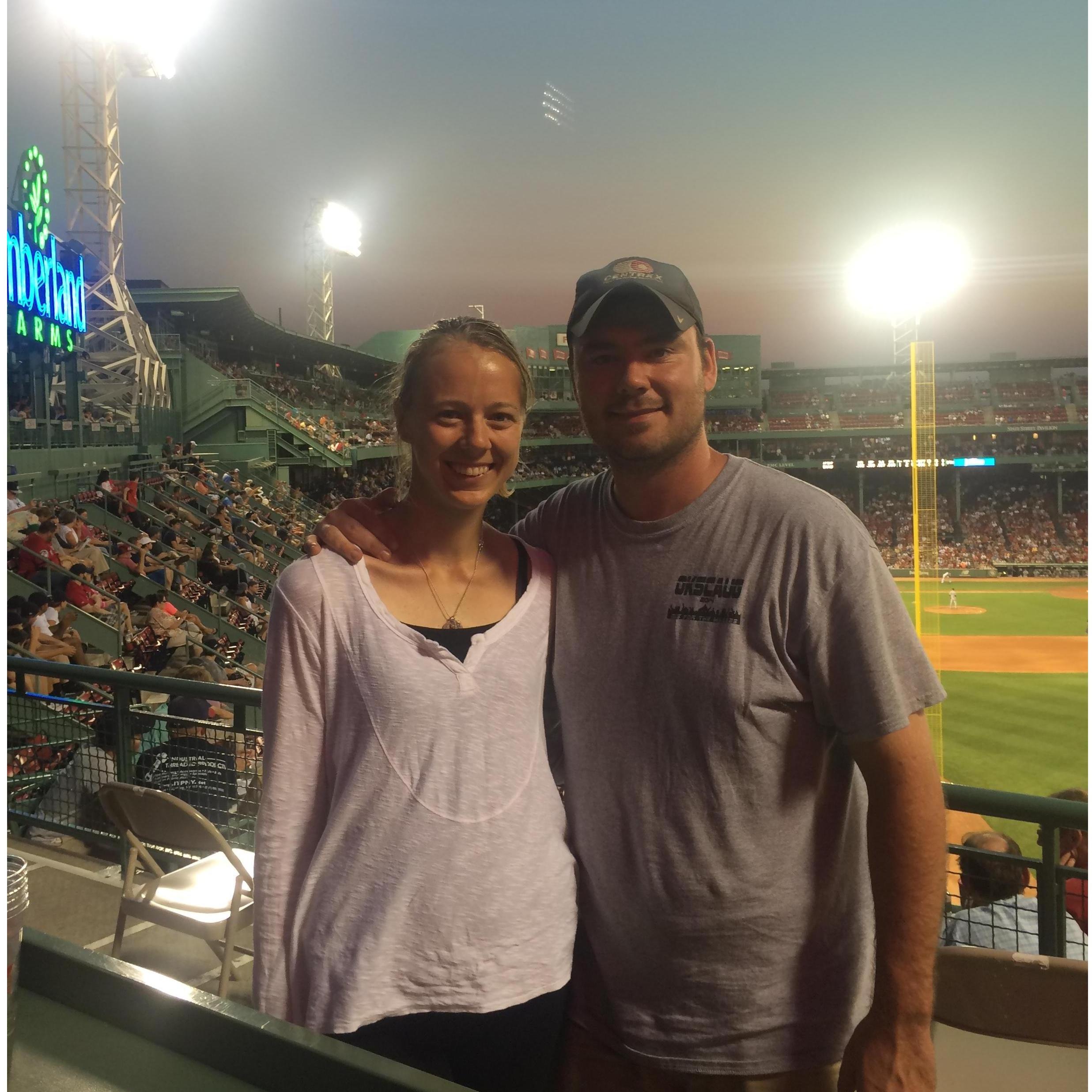 He taught me all about pesky's pole. One of many memories at Fenway park.