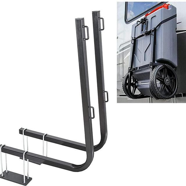 JMTAAT New RV Bumper Mount Tote Tank Carrier Secure Tank in Place