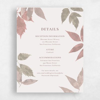 Burgundy, Red Wedding Enclosure - Leia