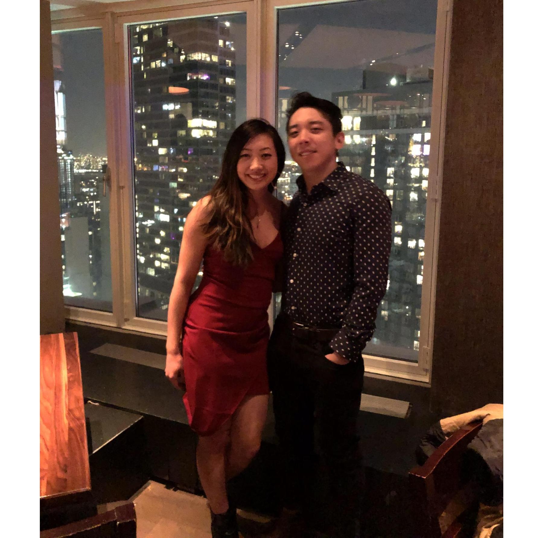 3-year anniversary dinner in NYC