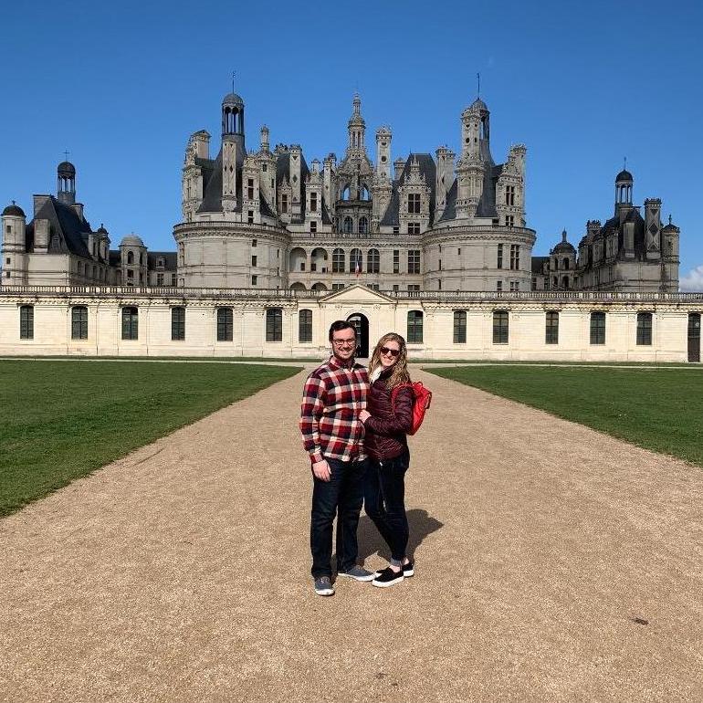 Chambourg Chateau in the Loire Valley, France.