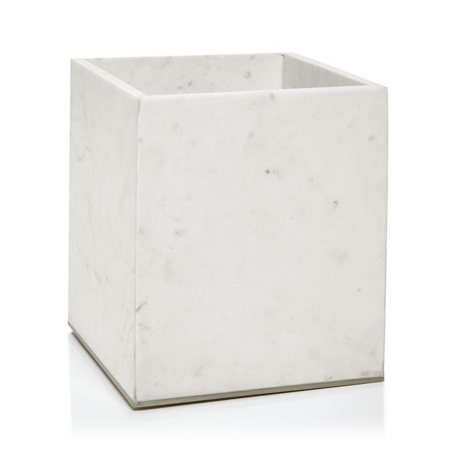 SFERRA Pietra Marble Waste Basket