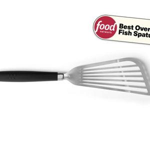 Black Stainless Steel Fish Spatula for Flawless Cooking | Misen