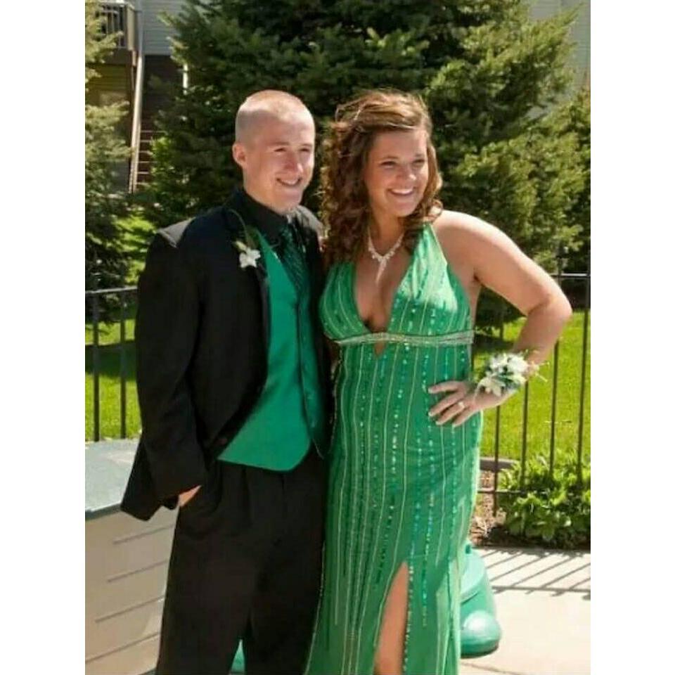 Our Senior Prom in May 2009 - we went together as friends..but I had a huge crush on him!
