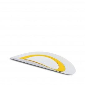 3 Containers. White and yellow.        Ellipse