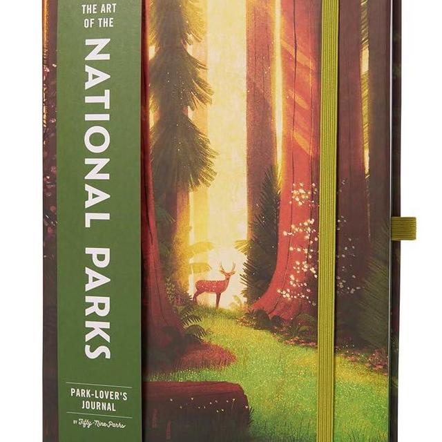 The Art of the National Parks: Park-Lover's Journal (Fifty-Nine Parks)