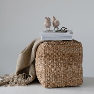 Seagrass Pouf