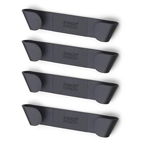 Joseph Joseph 85149 CupboardStore Cabinet Door Pan Lid Organizer, Set of 4, Gray