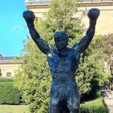 Rocky Statue