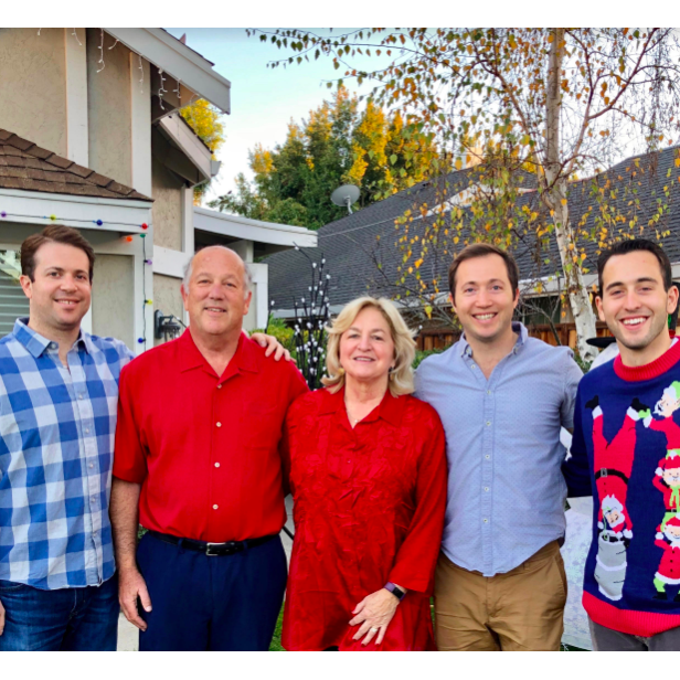 Whole lotta love at 610. Pollak family holidays 2018.