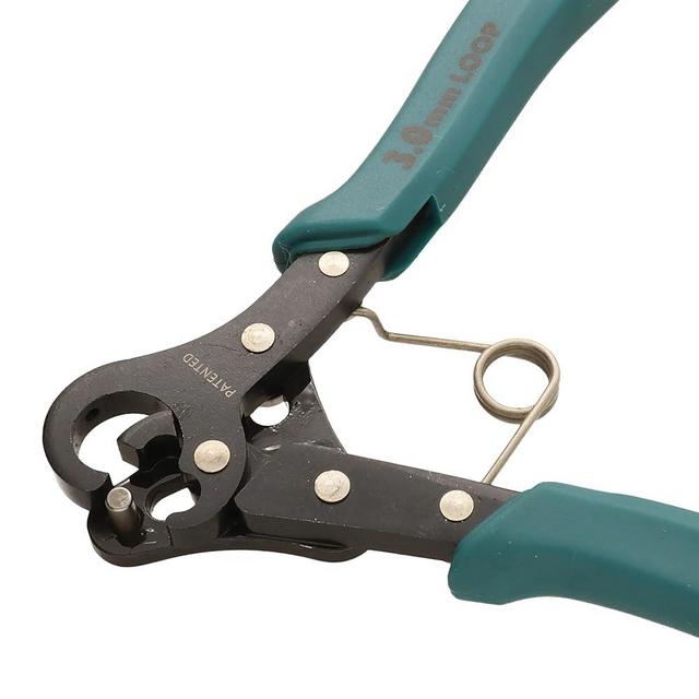The Beadsmith 1-Step Looper Pliers, 3mm, 24-18g Craft Wire, Instantly Create Consistent Loops for Rosaries, Earrings, Bracelets, Necklaces and Wire Jewelry in One Step