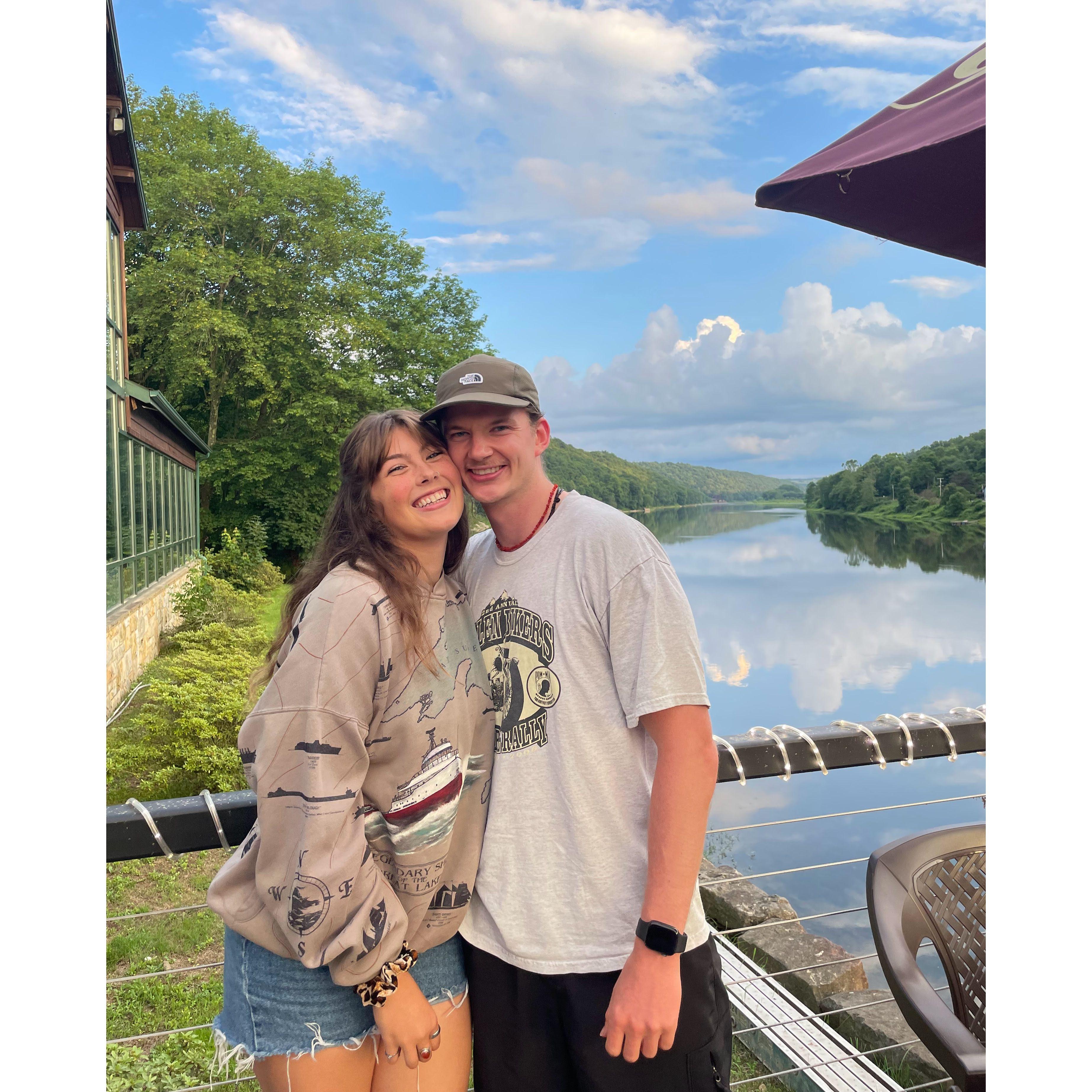 Visiting Jessalyn's family in PA!