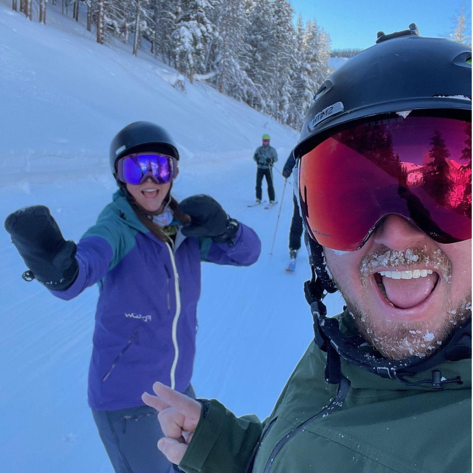 JR giving me "Russell's World Famous Catwalk Tour"

Vail, CO