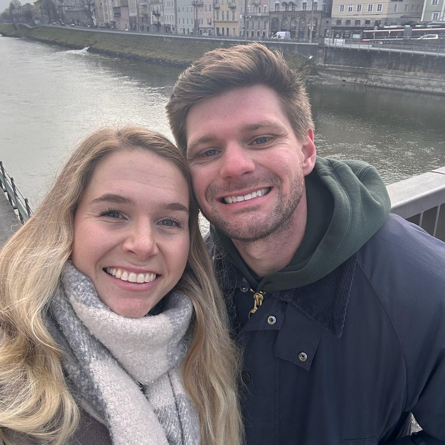 Salzburg, Austria- where we had our favorite meal of the trip!