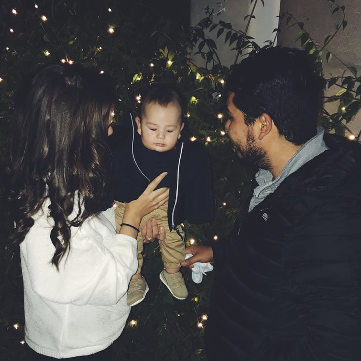 Family of three