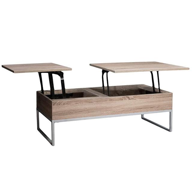 Christopher Knight Home Lift Functional Coffee Table, Dark Sonoma
