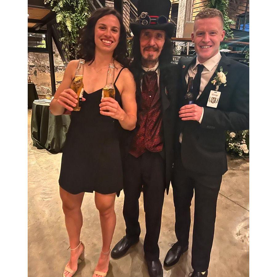 An all-time picture from the Urban wedding.