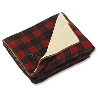 Orvis Suede Trim Throw