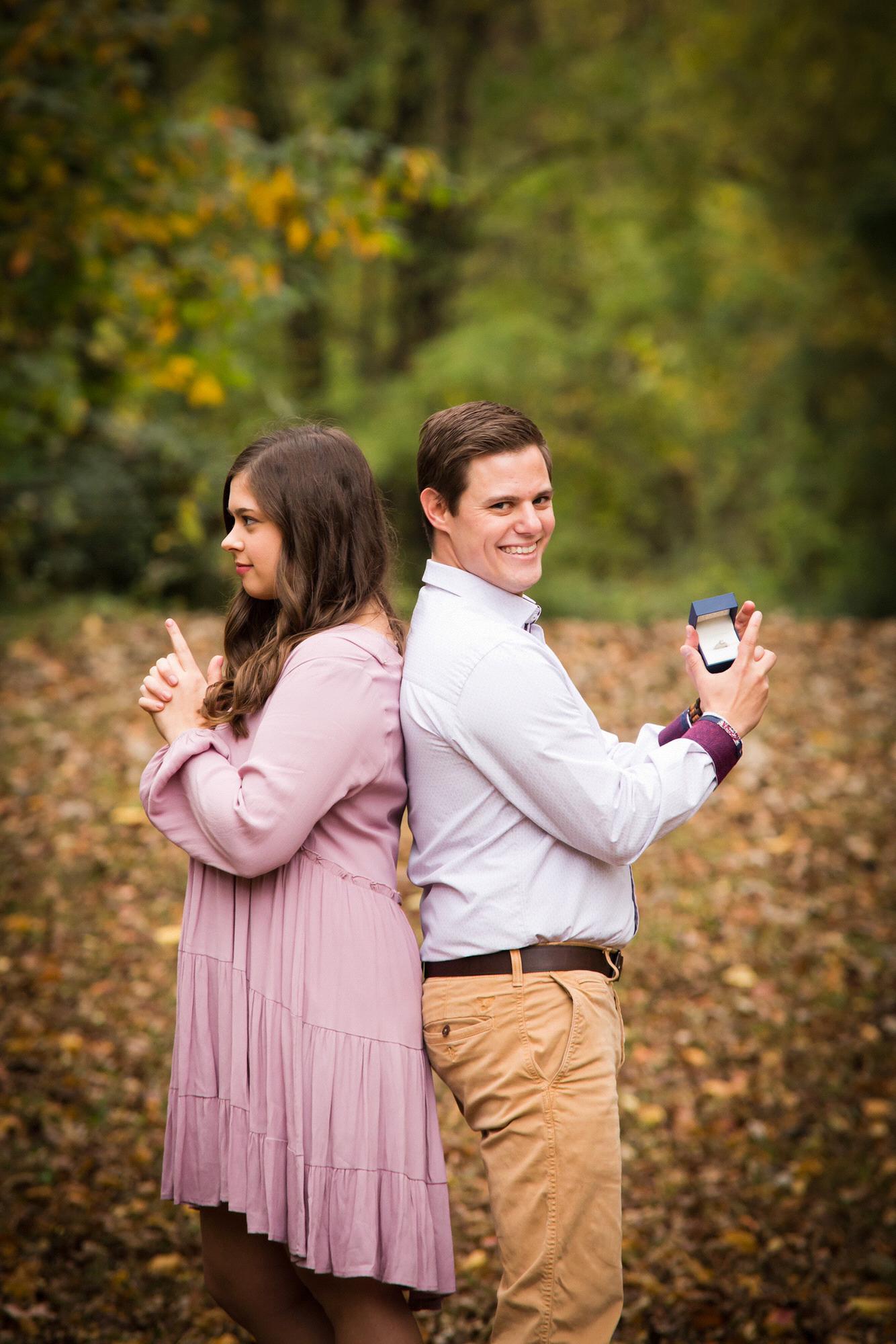 me being clueless and wondering why we are spending so long trying to get this photo perfect 😂