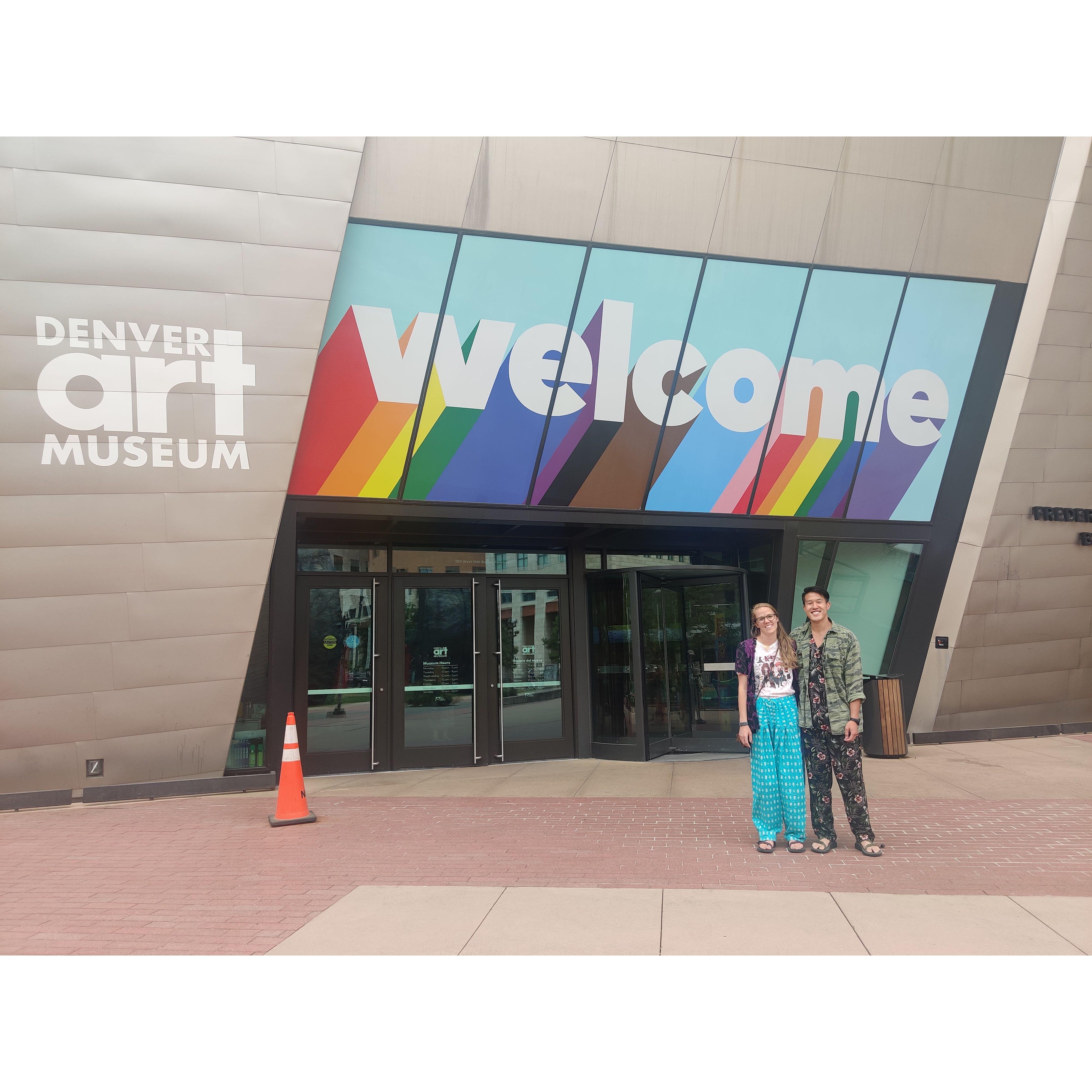 Dressing as the Art for the Art Museum