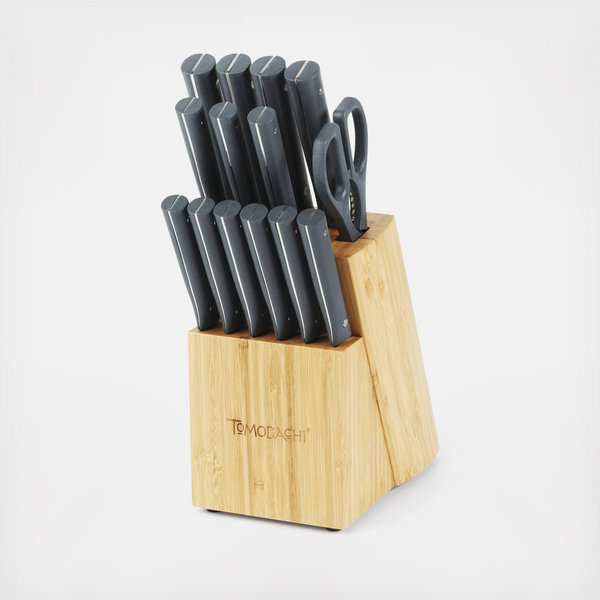 Hampton Forge Tomodachi Natural Harvest Cutlery Block Set - Thumbnail 3