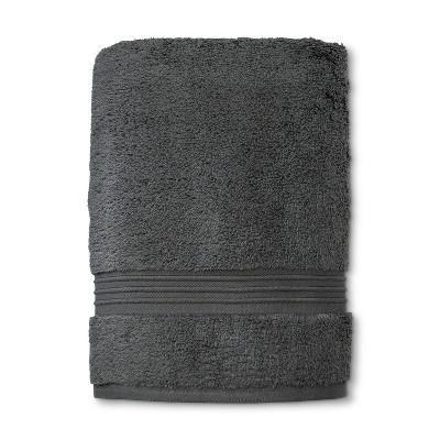 Microcotton Spa Bath Towel Dark Gray - Fieldcrest®
