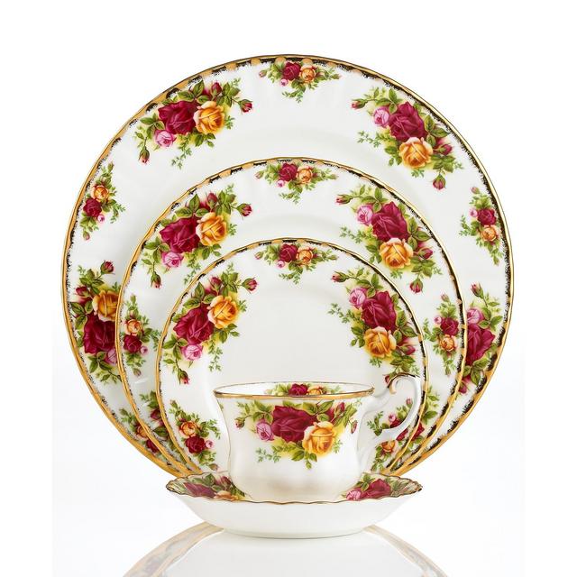 Royal Albert Old Country Roses 5-Piece Place Setting