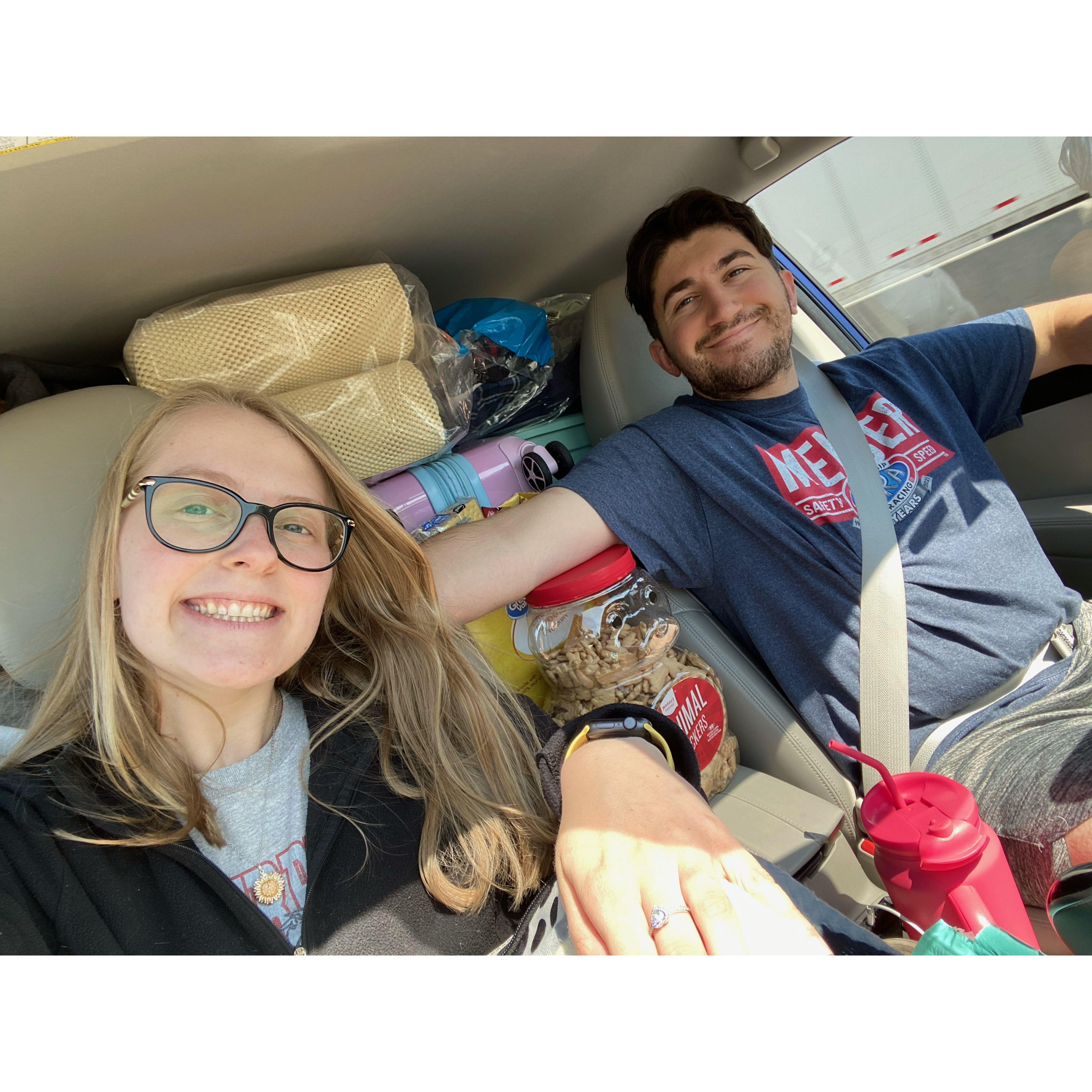the day we left for Texas 6/20/22!