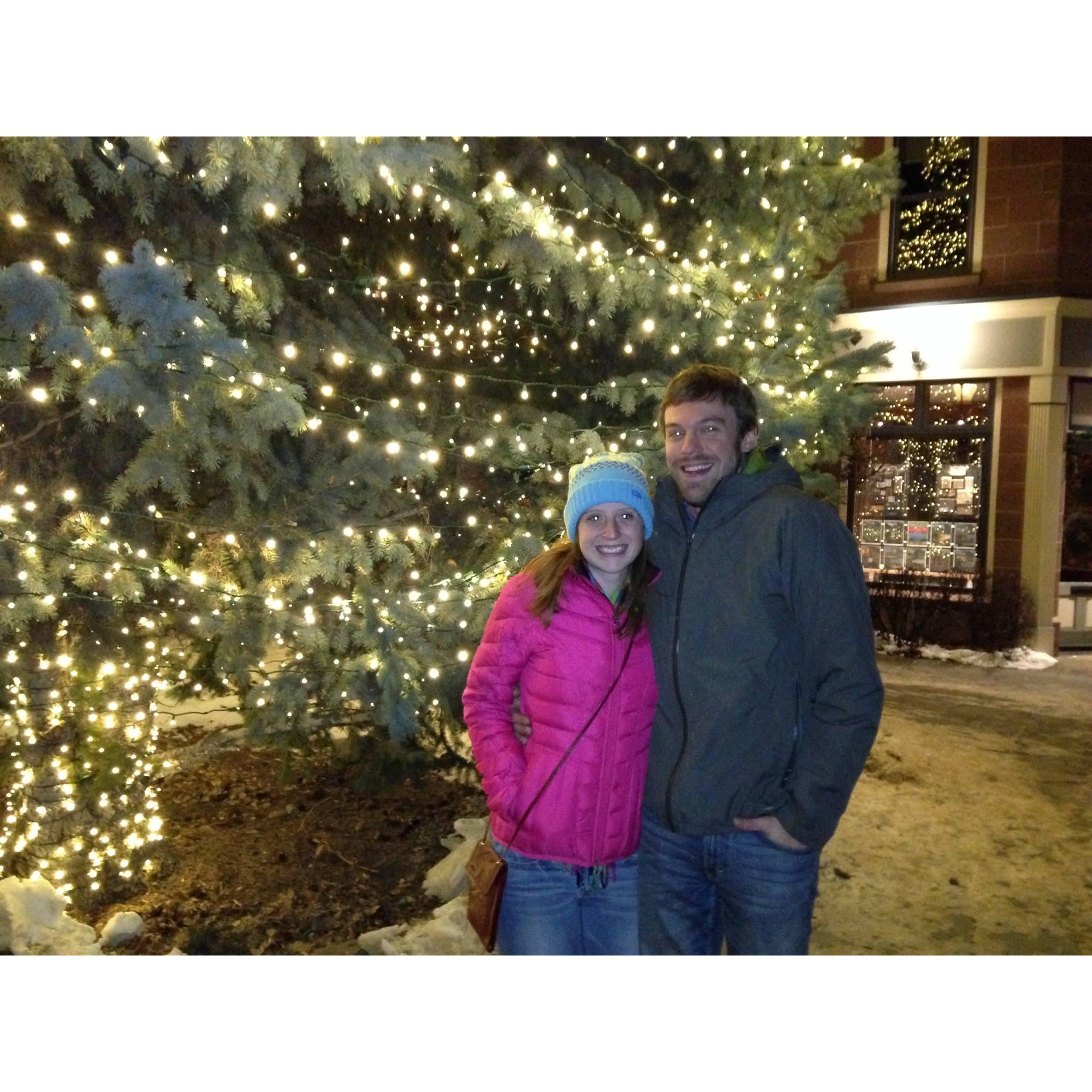 Our very first Colorado winter together!