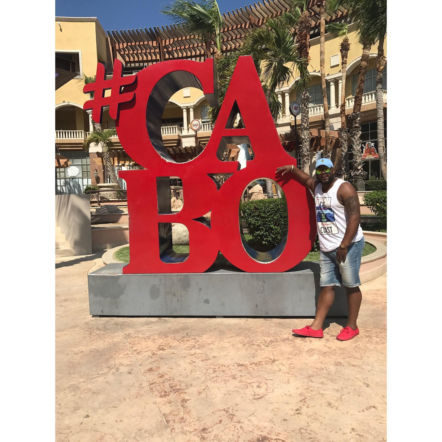 Our first international trip together was here in Cabo!