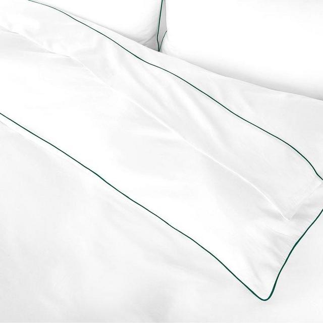 Savile Duvet Cover- Queen in Emerald Green