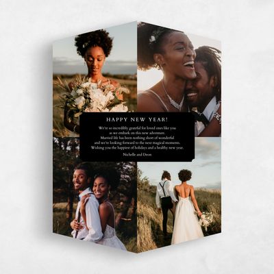 Black Diamond Holiday Card - Delilah